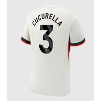 Chelsea Marc Cucurella #3 Vonkajší futbalový dres 2025-26 Krátky Rukáv